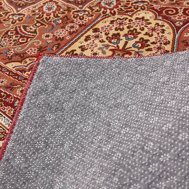 Aesthetic Simplicity Contemporary Rug Trendy Geometric Pattern Rug Polyester Friendly Washable Carpet for Living Room