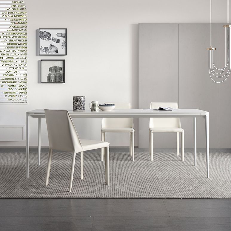 Modern 1/4/5/6/7 Pieces Dining Set Sintered Stone Dining Table Set for Home