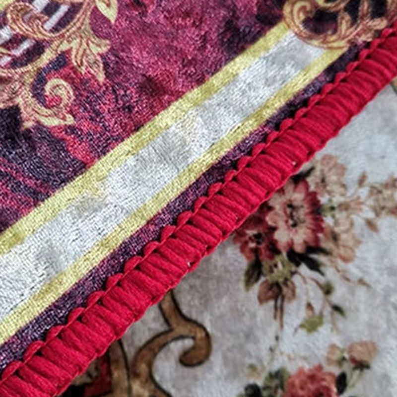 Dark Color Chinese Area Carpet Polyester Animals Printing Indoor Rug Easy Care Carpet for Living Room