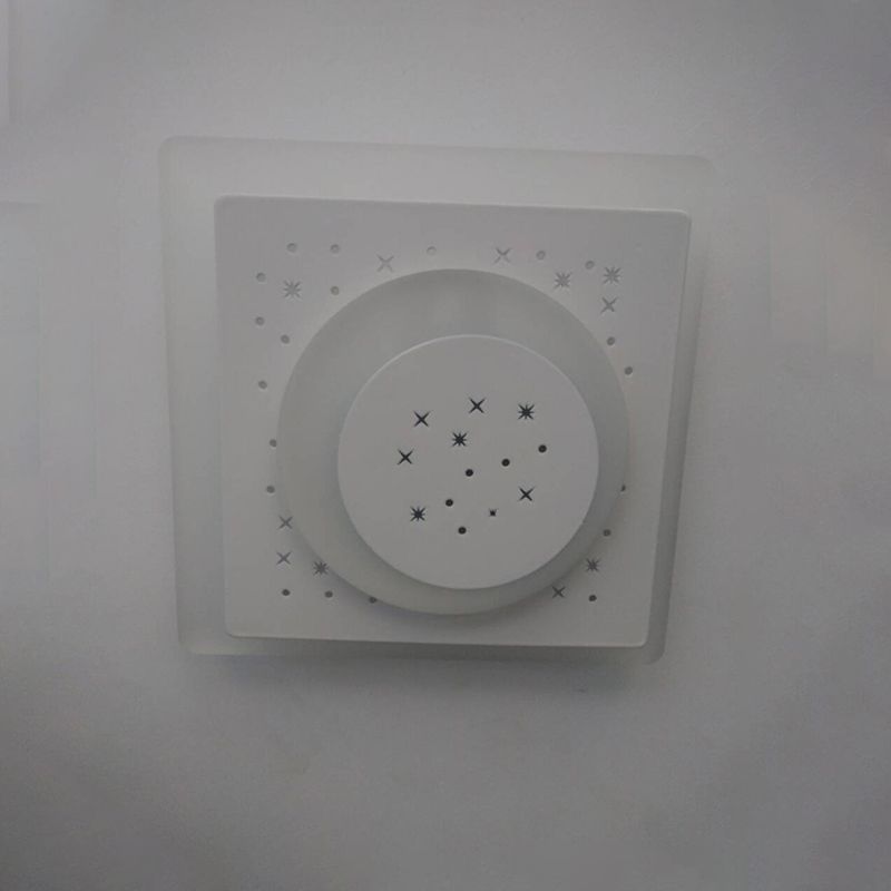 Triangle / rhombus / étoile mince appicatrice de chambre à coucher acrylique moderne LED étoile étoile flasqueur mural lumière en blanc