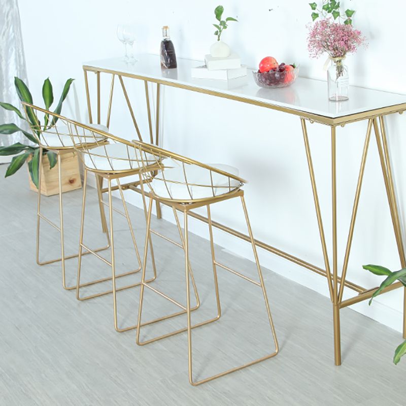 Contemporary Bar Stool and Table Set 1/2/4 Pieces Pub Dining Set