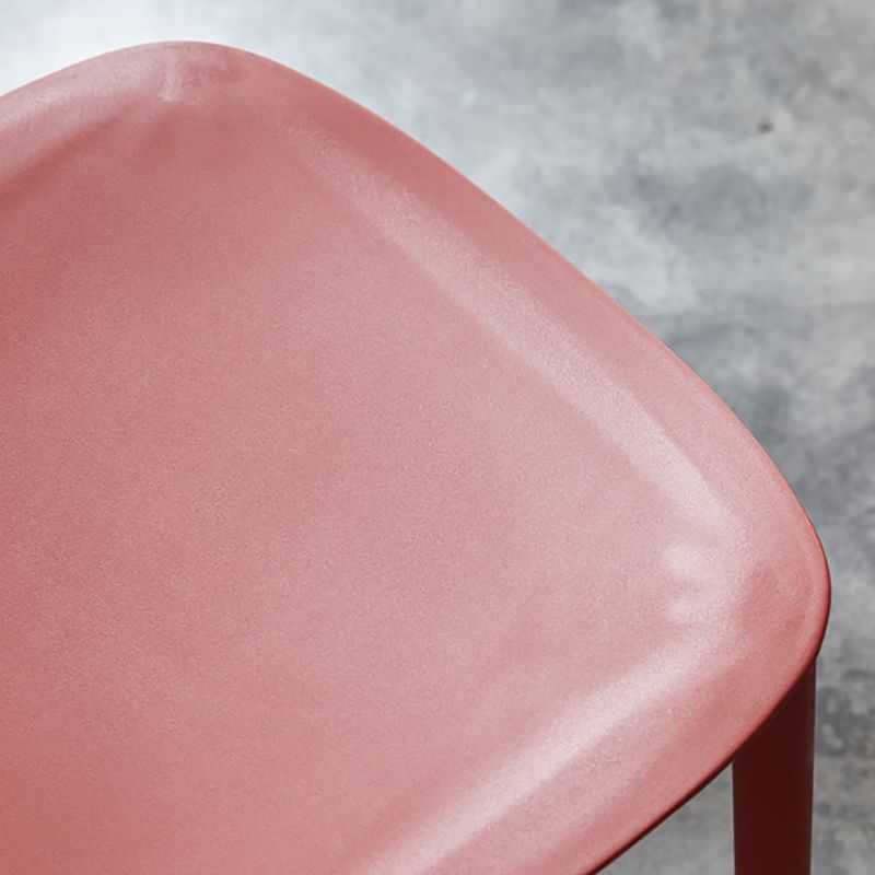 Kitchen Home Stacking Side Chair Open Back Dining Side Chair