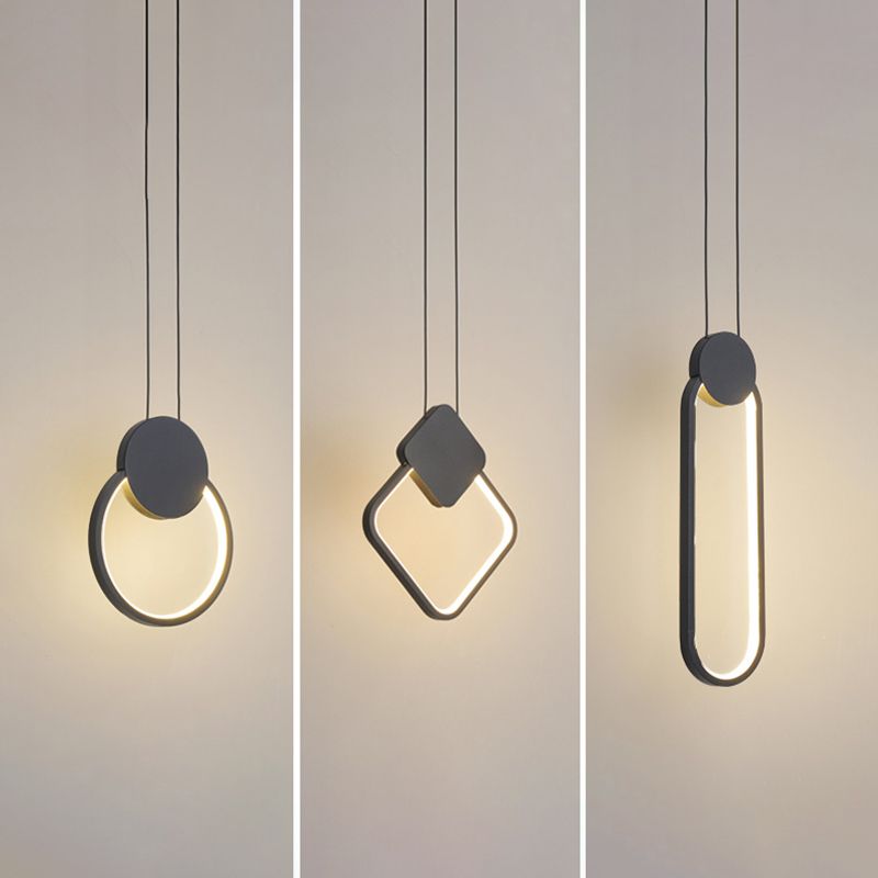 Geometrische hängende Beleuchtungsbehandlung moderne Anhängerbeleuchtung für Esszimmer