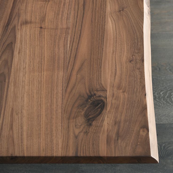 Mesa de comedor rectangular de estilo lujoso, mesa de pedestal doble de madera maciza para uso doméstico