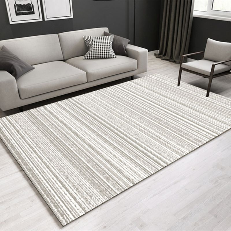 Boho-Chic Striped Rug Classical Reclaimed Area Rug Stain Resistant Area Carpet for Home Decoration