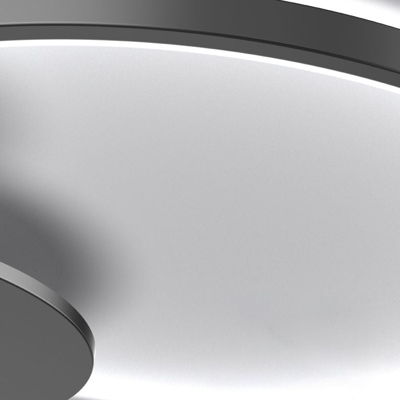 LED Ceiling Light Fixture Flush Mount Lighting Glass Light Ringed Light Living Room Light