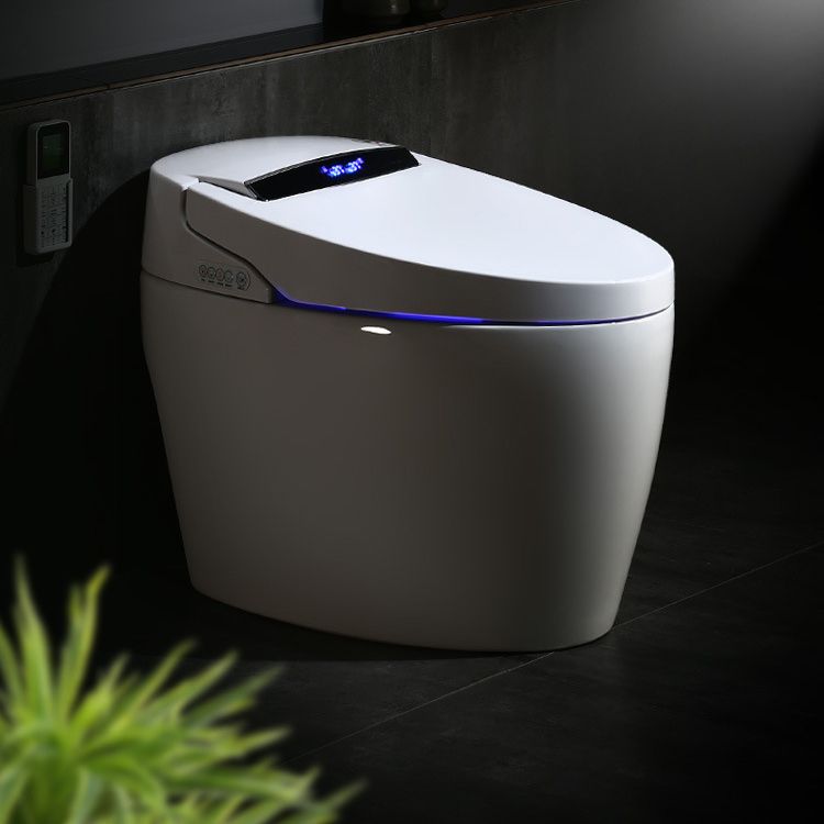 Modern 1-Piece Bidet Toilet Floor Mounted Toilet Bowl for Washroom