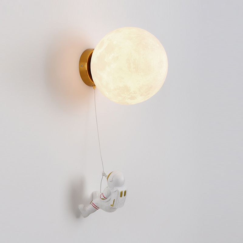 Contemporary Globe Sconce Lights Glass 1 Light Wall Lighting Fixtures