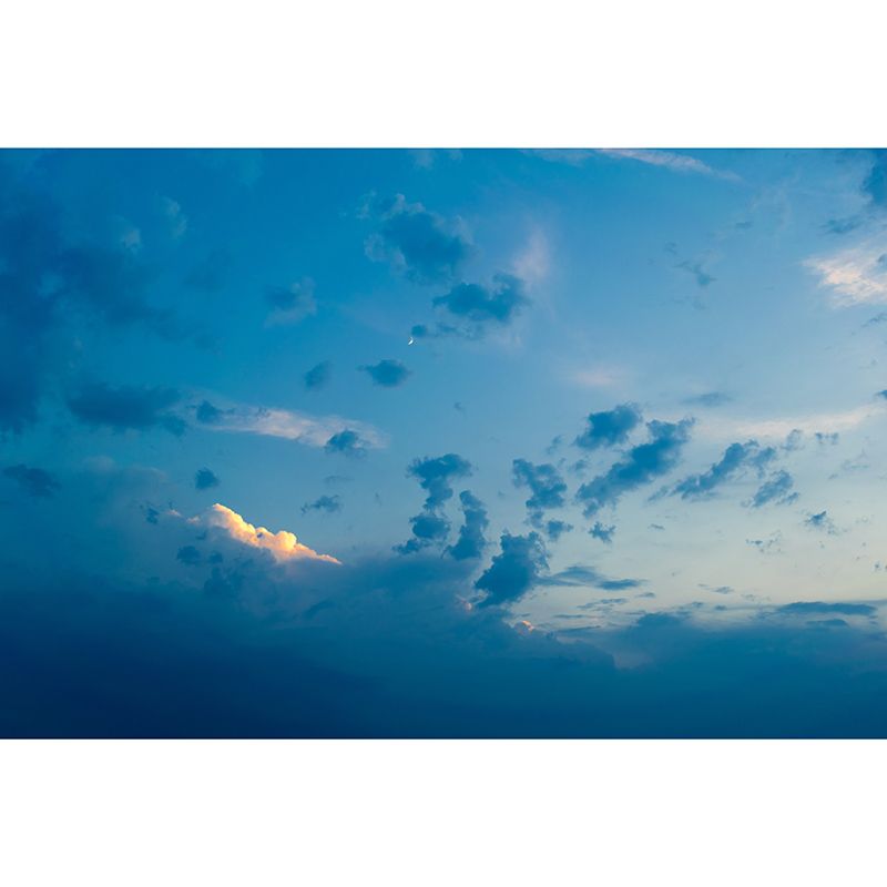 Sky Photo Mural Wallpaper for Restaurant Bedroom Decor, Made to Measure