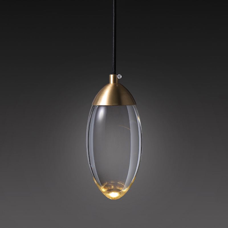 Crystal Teardrop Wall Sconce Lights Modern Style 1 Light Wall Mounted Light Fixture