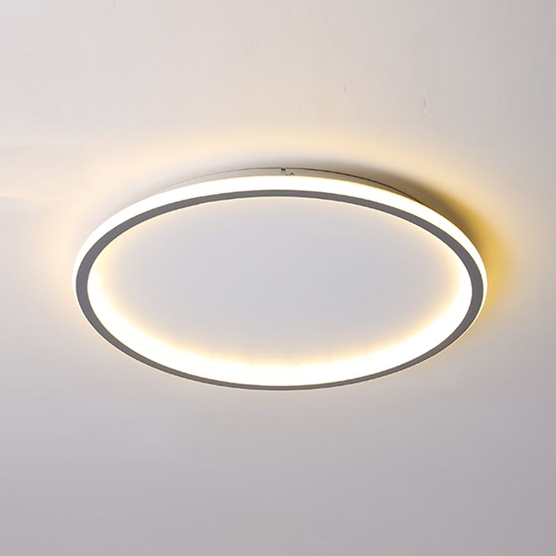 Kreis Close to Ceiling Lighting Einfache-Stil LED Aluminium in der Nähe von Deckenlampe