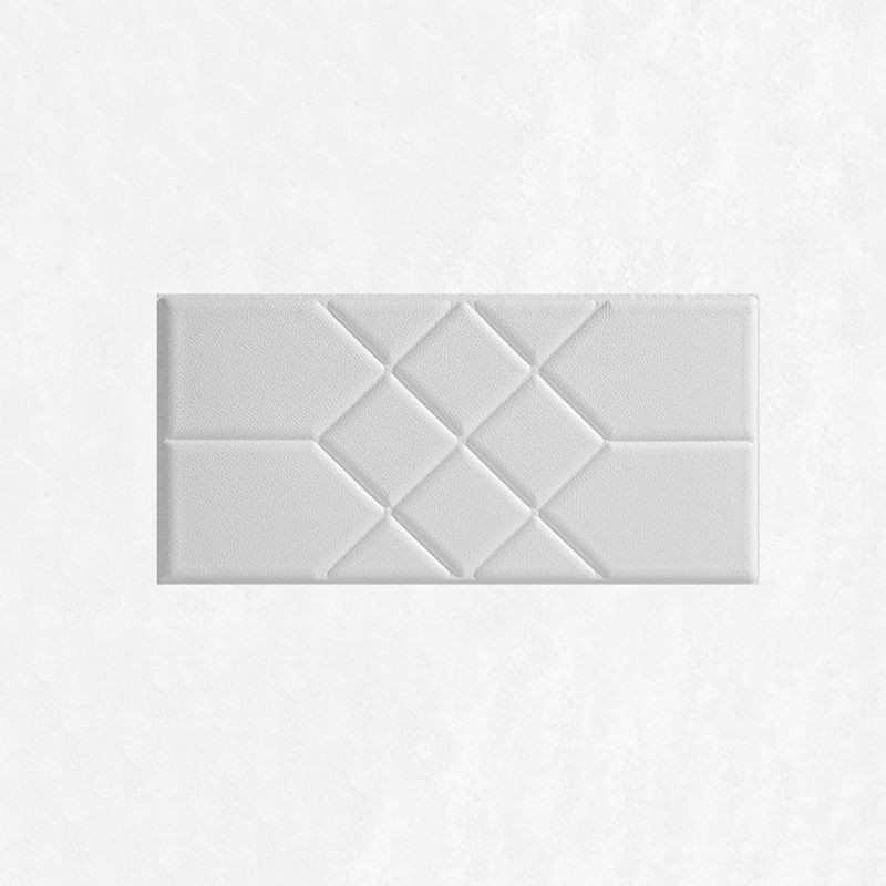 Modern Pvc Paneling Smooth Wall Interior 3D Living Room Plank Set of 2