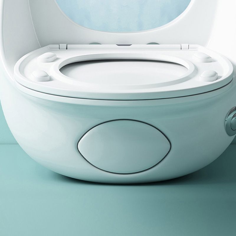 Contemporary Floor Mount Toilet Seat Included Urine Toilet for Bathroom
