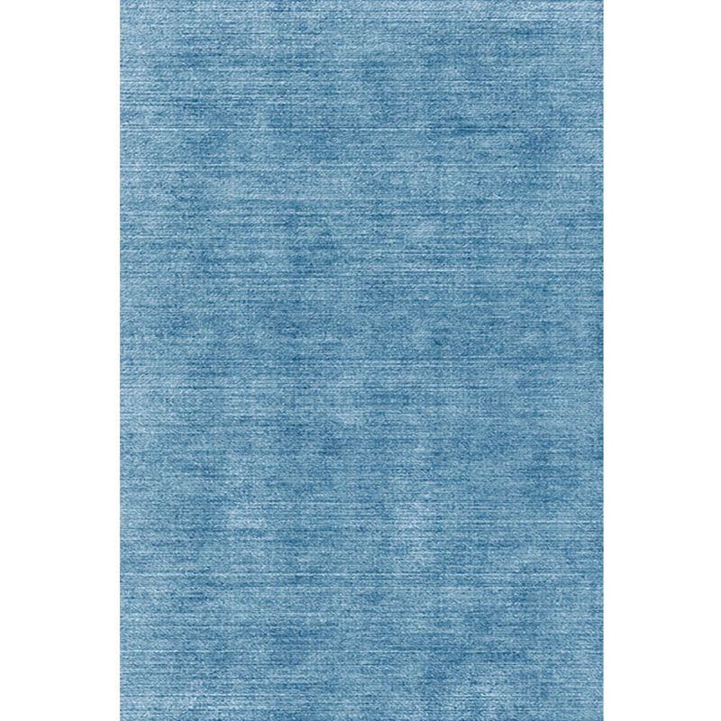 Groen modern tapijt vaste kleur polyester gebied tapijt niet-slip achterste tapijt voor woningdecoratie