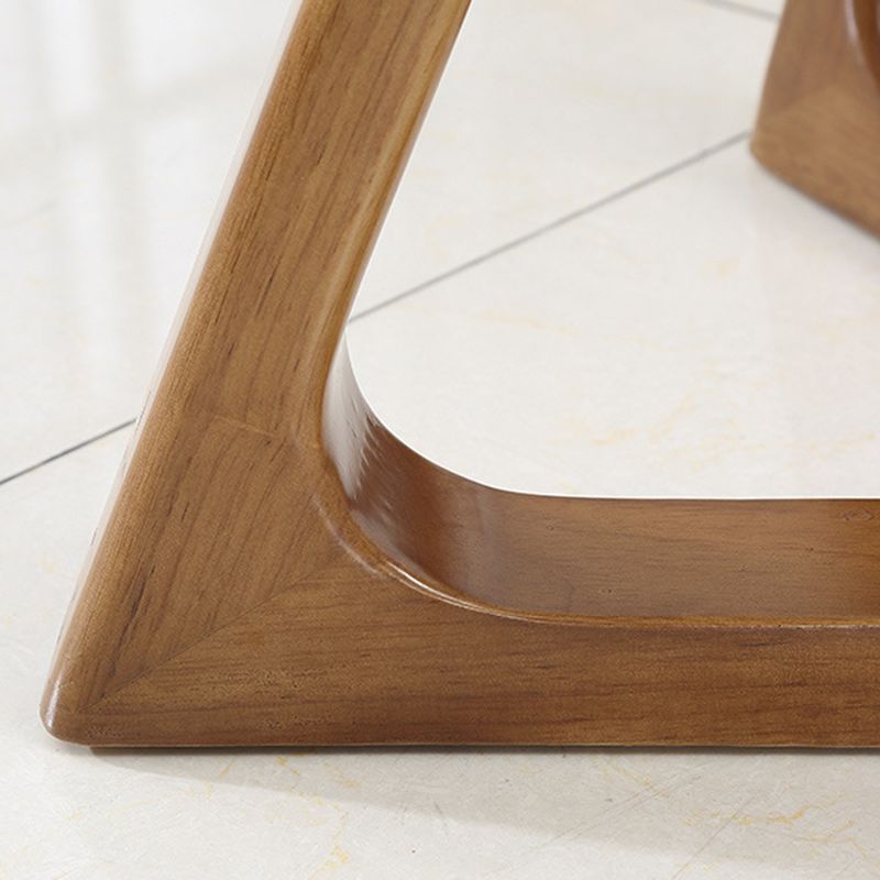 19.69 inch Wide Scandinavian Sofa Side Accent Table Solid Wood Side End Table