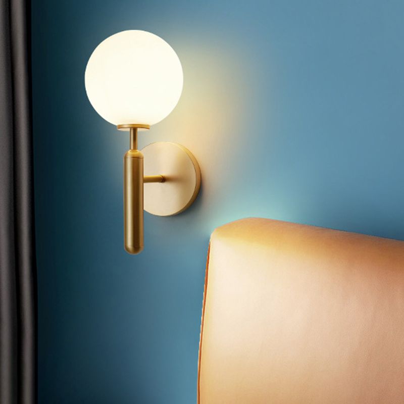 Metal Global Indoor Wall Lighting Contemporary 1 Light for Bedroom