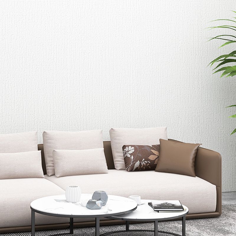 PVC Wall Panel Peel and Stick Pure Color Matte Texture Wall Paneling for Living Room