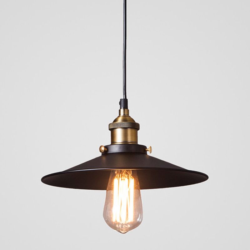 1 pendentif léger pendentif léger industriel de style industriel en métal