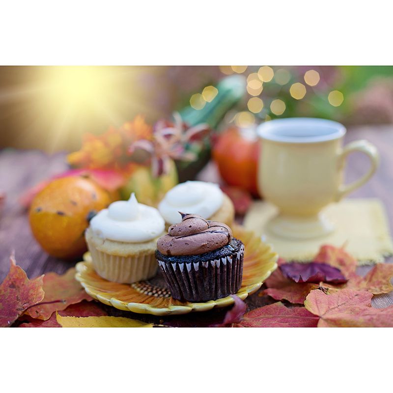 Modern Style Wall Mural Wallpaper Afternoon Tea Sitting Room Wall Mural