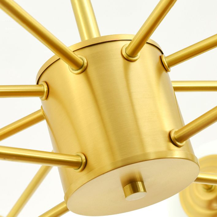 Verre en cuivre suspension des lampes suspendues contemporaines pour le salon