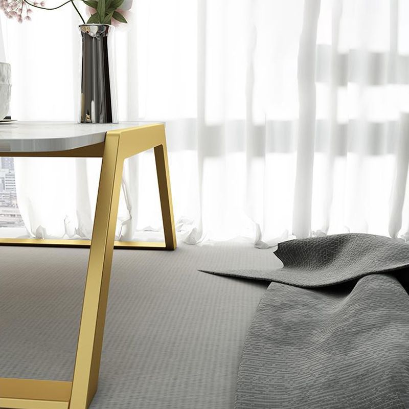 Sled Coffee Table Marble Top Coffee Cocktail Table for Living Room