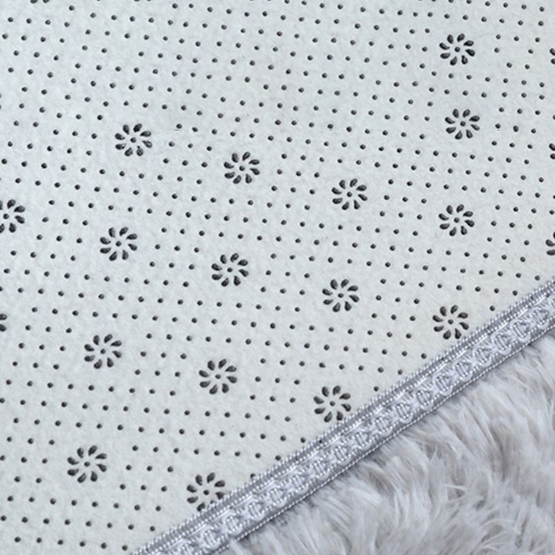 Multicolor Simple Area Carpet Polyester Solid Indoor Rug Anti-Slip Backing Carpet for Living Room