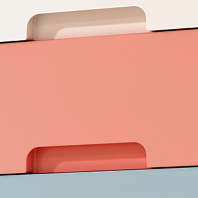 Contemporary 6-drawer Storage Cabinet Plastic Wardrobe Armoire