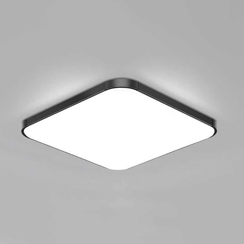 Geometrie Vorm Plafondlamp Modern Aluminium 1 Licht Inbouw voor Slaapkamer