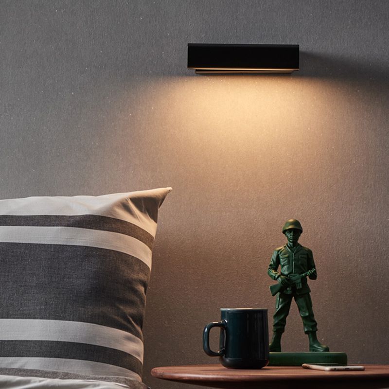 Rectangular Wall Light Sconces Modern Minimalist Style Acrylic 1 Light Sconces