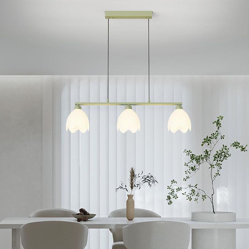 Modern Pendant Lighting Fixtures Glass Island Light Fixture for Dining Room