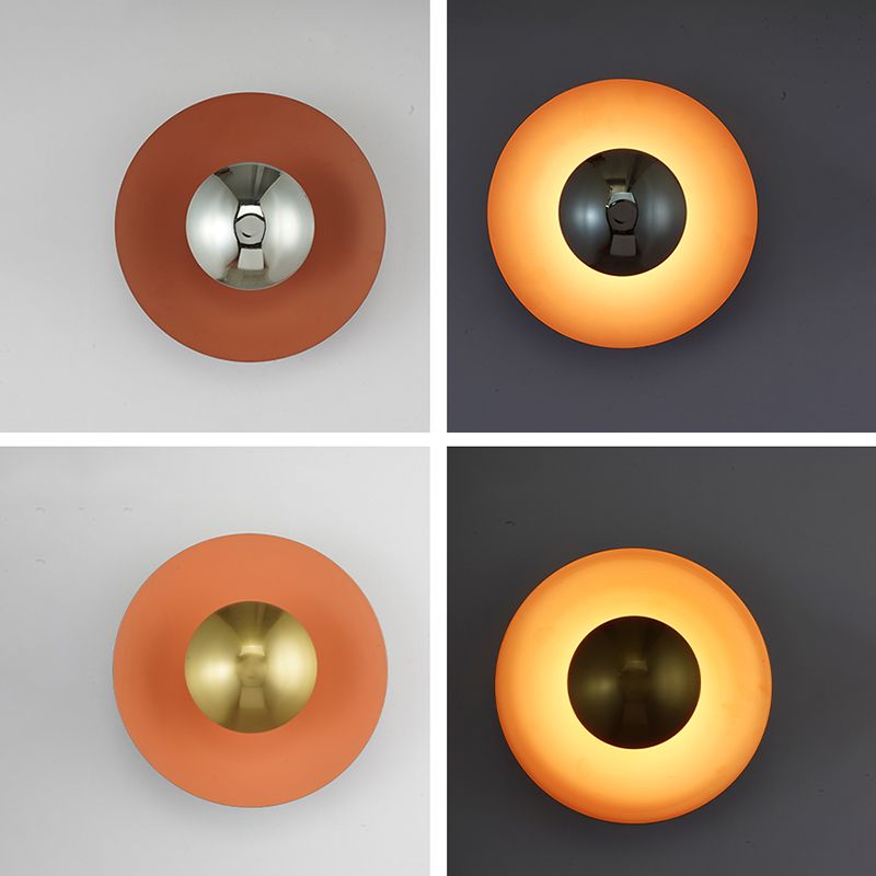 Contemporary Metallic LED Lamp Wall Lamp Fixtures for Bedroom Sitting Room