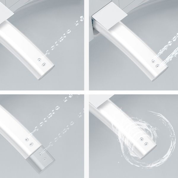 Modern Toilet Bowl One Piece Toilet Floor Mounted Siphon Jet Porcelain Toilet