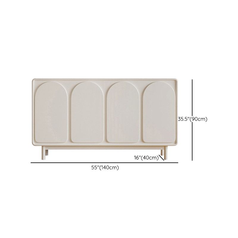 Modern Sideboard Buffet Cabinets Beige Buffet Sideboard for Living Room