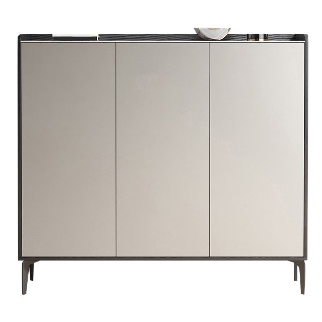 Wood Living Room Sideboard Cabinet Modern Server with Storage