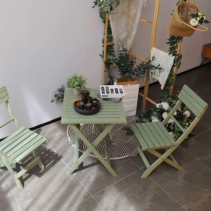18" Wide Contemporary Side Chair Green Armles Dining Side Chair