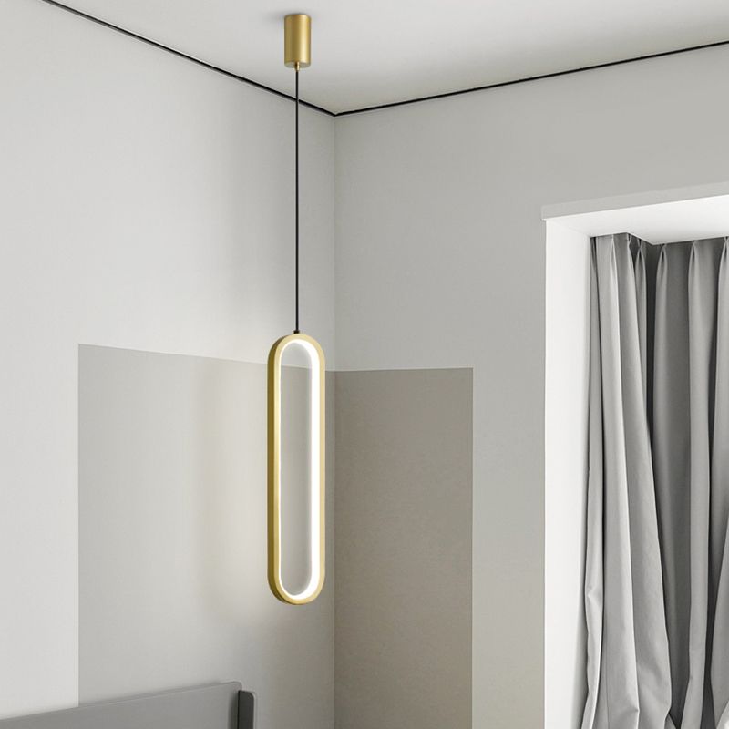 Contemporary Pendant Lighting Fixtures Geometric Metal Suspension Pendant