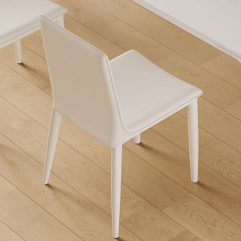 Modern 1/3/4/5/7 Pieces Dining Table Set Stone Rectangle Furniture in White