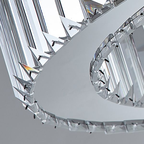 Linearer Anhänger Beleuchtung Kronleuchter Licht zeitgenössischer Anhänger Licht für Kücheninselkristall