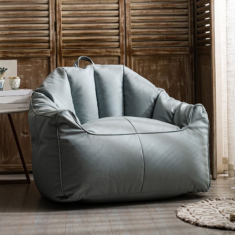 Faux Leather Arms Included Chair 35.4"L x 27.5"W x 29.5" H Chair for Living Room