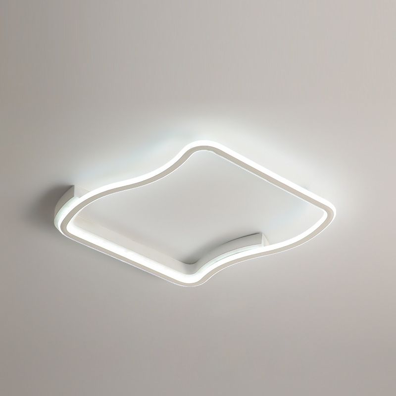 Quadratische Metall Deckenleuchte Einfachheit LED Deckenbeleuchtung