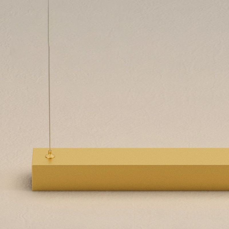 Minimalistische LED Island Lampe Bogenknotenform hängende Licht mit Acrylschatten für Esszimmer