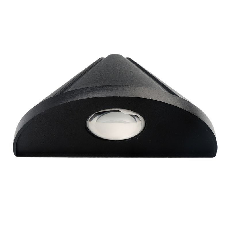 Single Modernism White/Black Wall Mounted Sconce Statement LED Wall Light