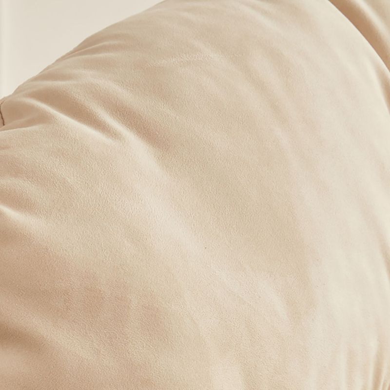 Glam Ergonomic Rocking Accent Chair with Padded Seat Rocking Chair Suede