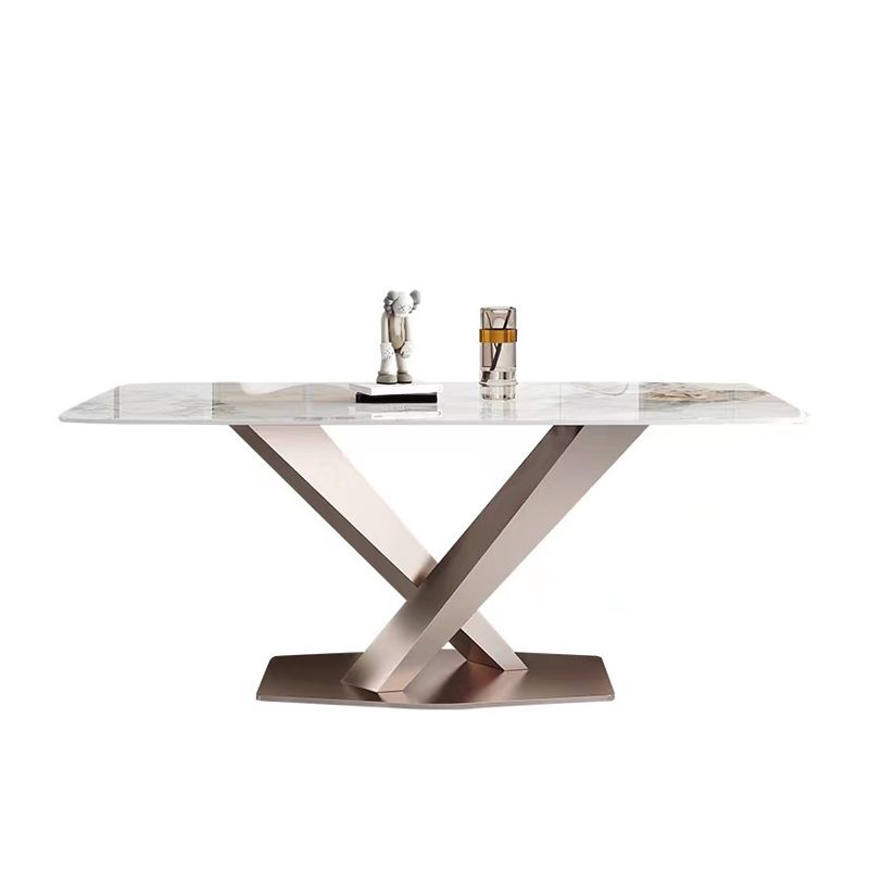 1/4/5/7 Pieces Sintered Stone Dining Table Set Dining Room Chair and Table Set
