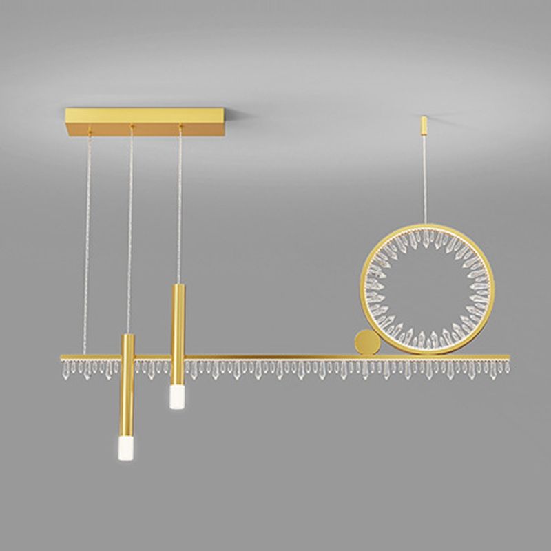 Modernism 4-Light Kitchen Island Lighting LED Island Pendant Lighting