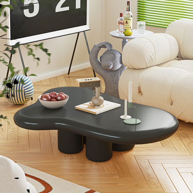 Contemporary Coffee Table 3 Legs Wooden Coffee Cocktail Table