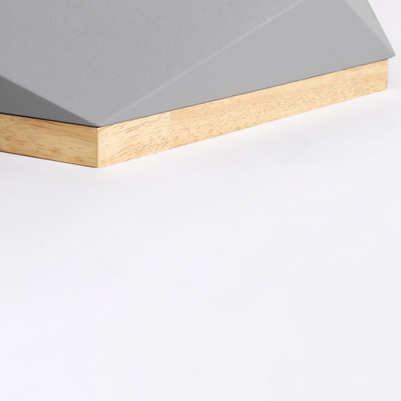 Lampe LED moderne Macaron encastré Pentagone pour salon chambre à coucher