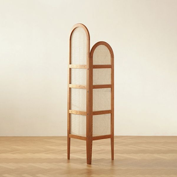 Contemporary Corner Bookshelf Wooden Closed Back Bookcase with Shelves