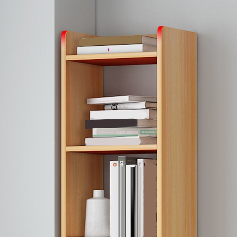 Contemporary Wooden Accent Cabinet with Shelves Storage Cabinet
