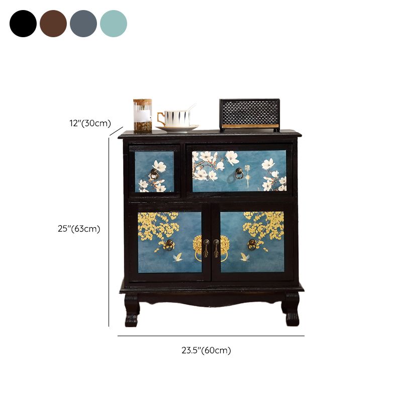 Coastal Combo Dresser Wood Storage Chest Dresser for Bedroom